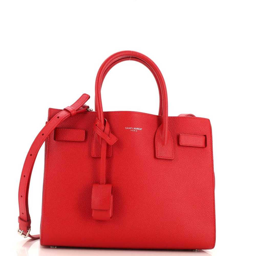 Saint Laurent Leather tote - image 1