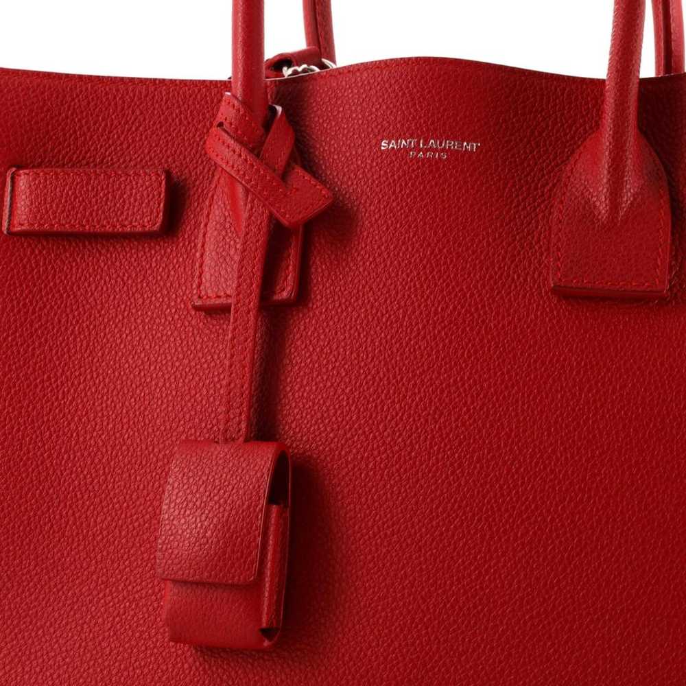 Saint Laurent Leather tote - image 6