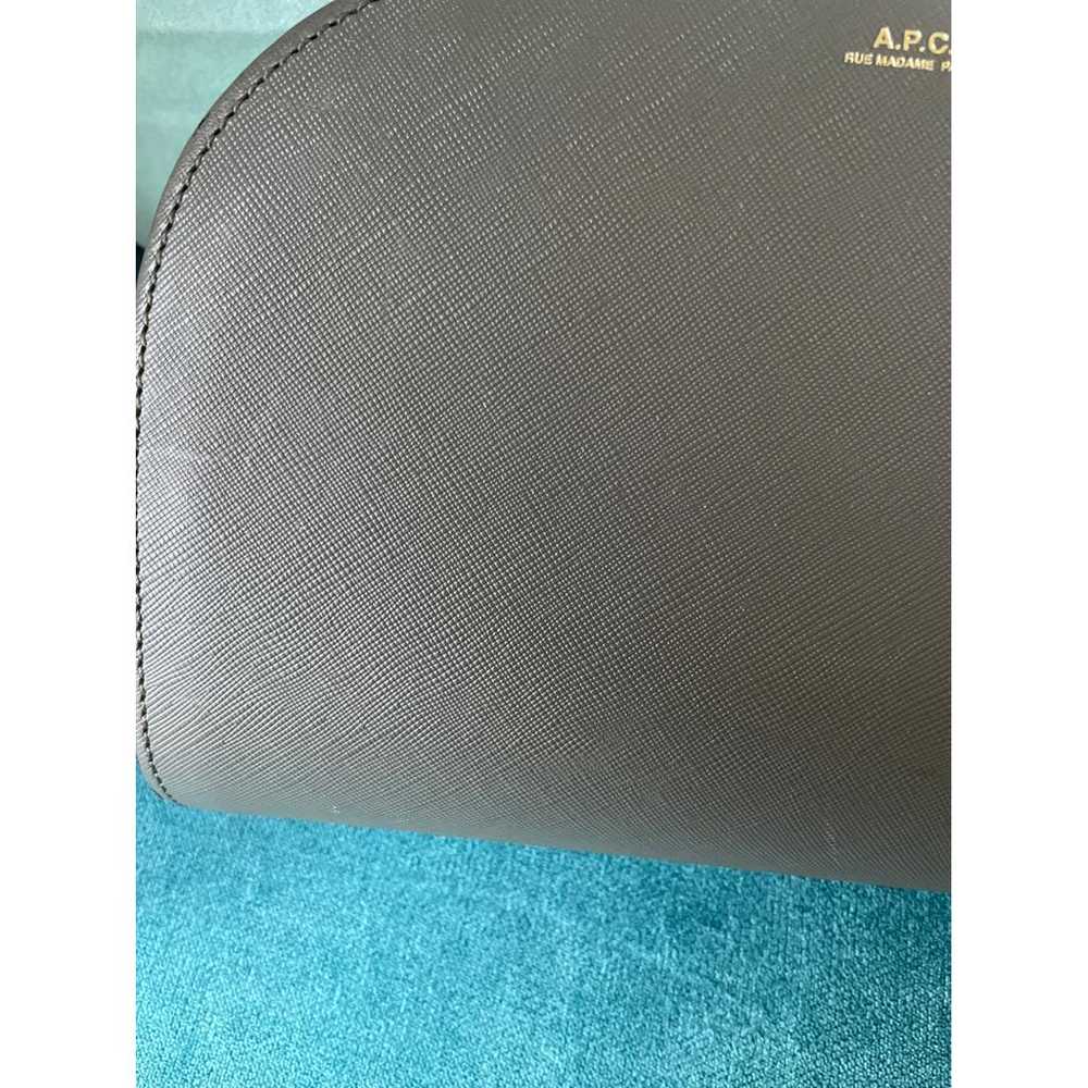APC Demi-lune leather crossbody bag - image 8