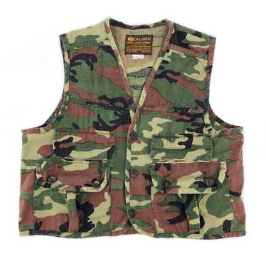 Vintage camouflage vest Caliber Sportsmans Apparel