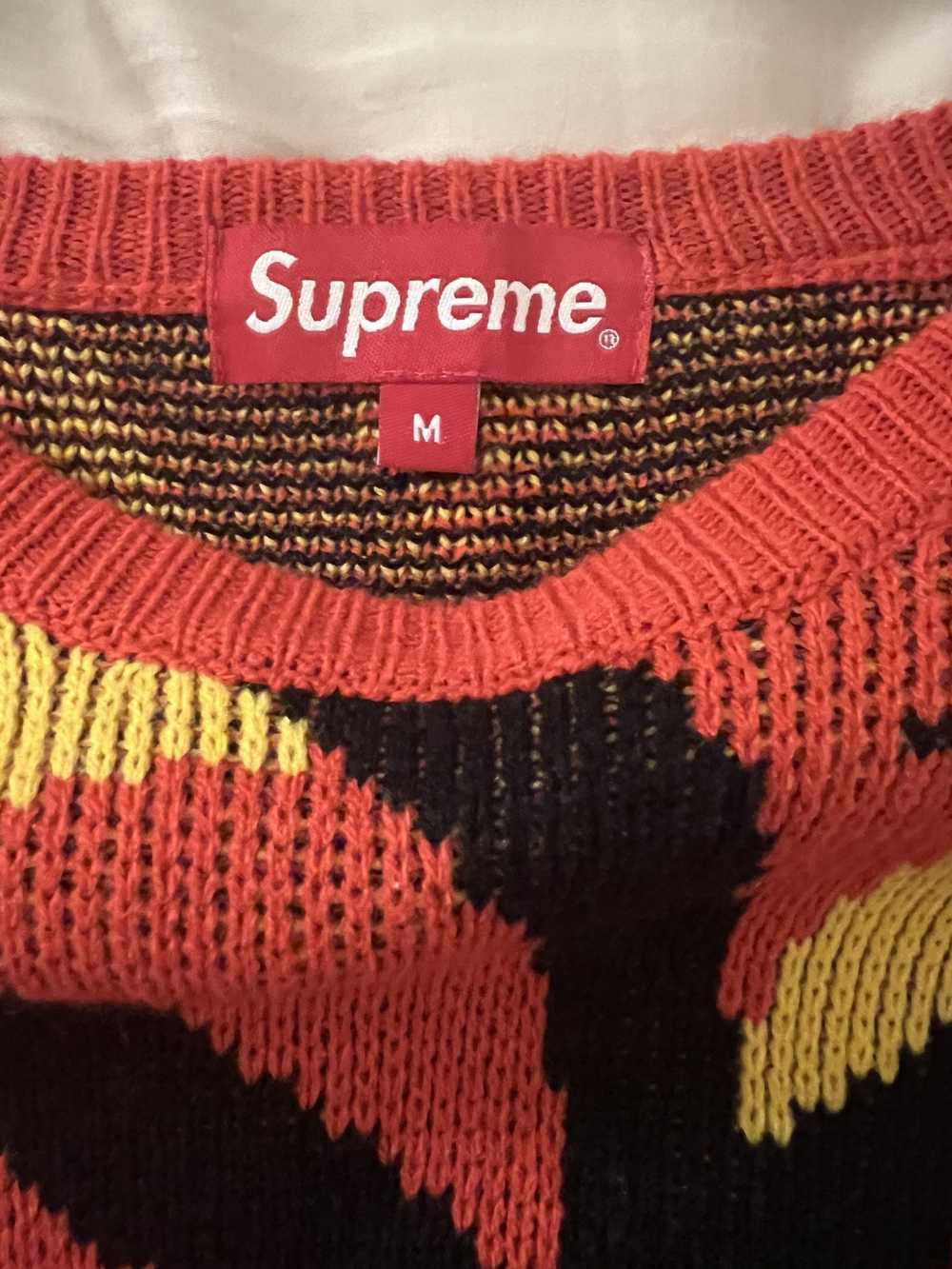 Supreme tribal camo sweater online