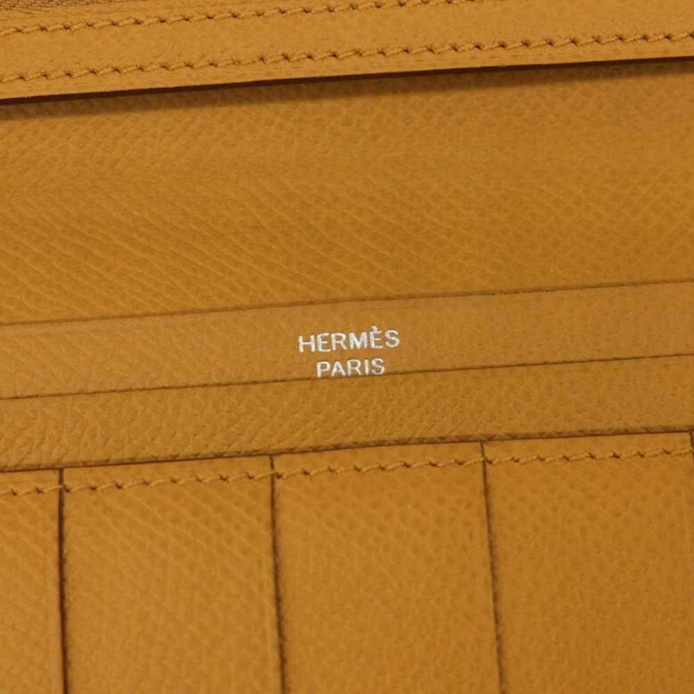 Hermes Hermes Bearn Soufflet Verso Long Wallet Le… - image 8