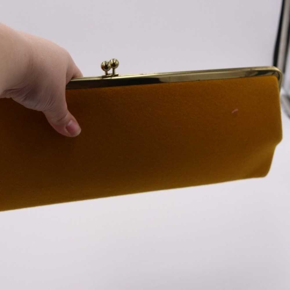 Ingber Vintage Wool Clam Shell Elongated Wallet C… - image 12