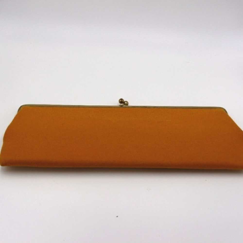 Ingber Vintage Wool Clam Shell Elongated Wallet C… - image 1