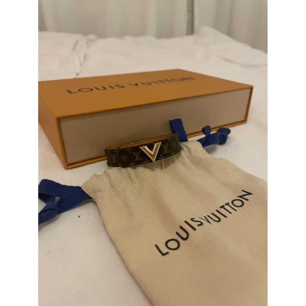 Louis Vuitton Essential V leather bracelet - image 3