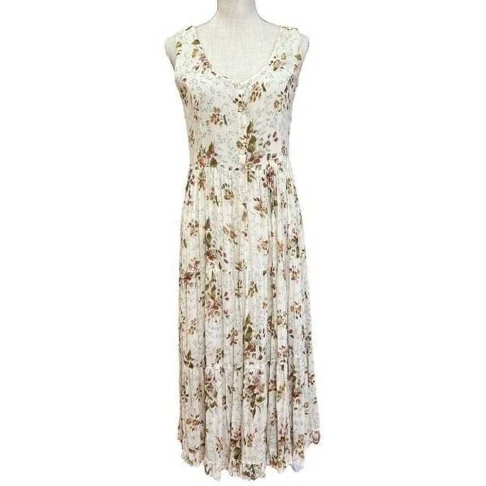 M.P.H Floral Sleeveless Maxi dress  Size: S - image 1
