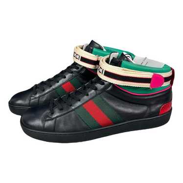 Gucci Ace leather high trainers