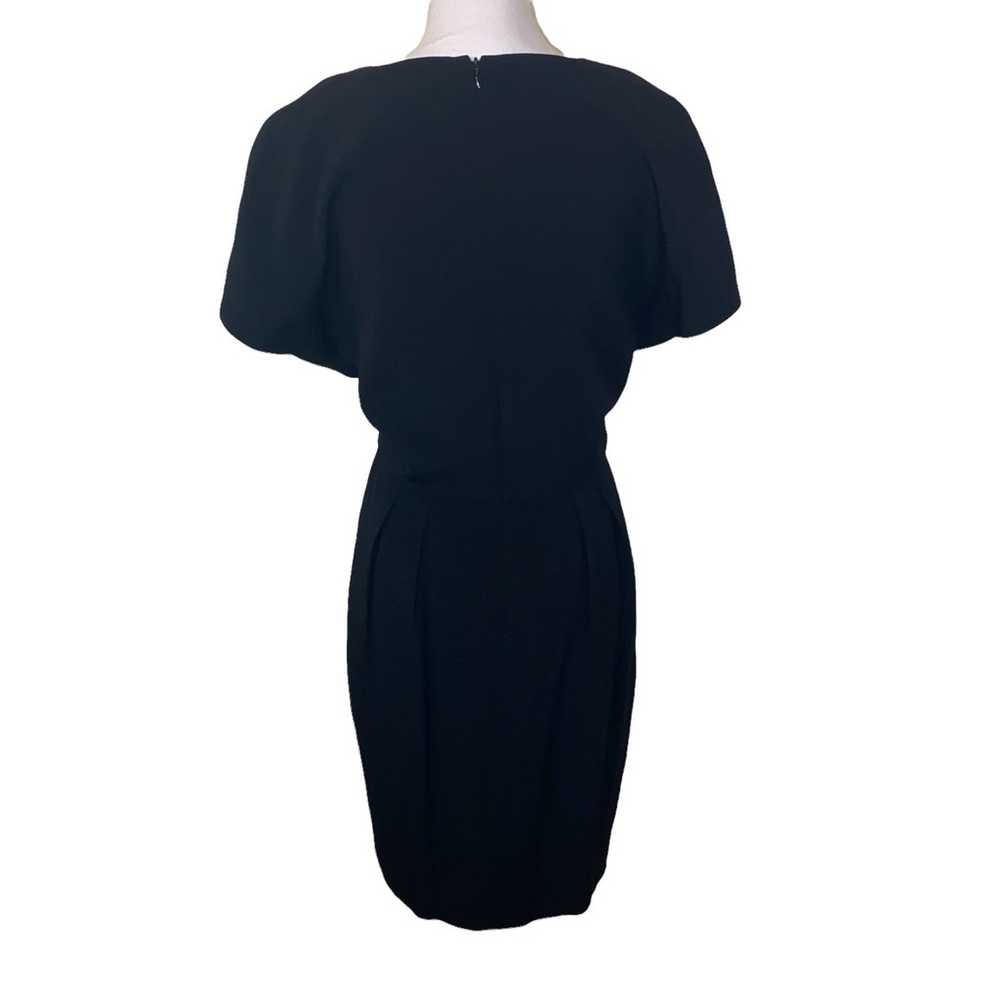Vintage 80s Bergdorf Goodman Dress Blousy Pleated… - image 5