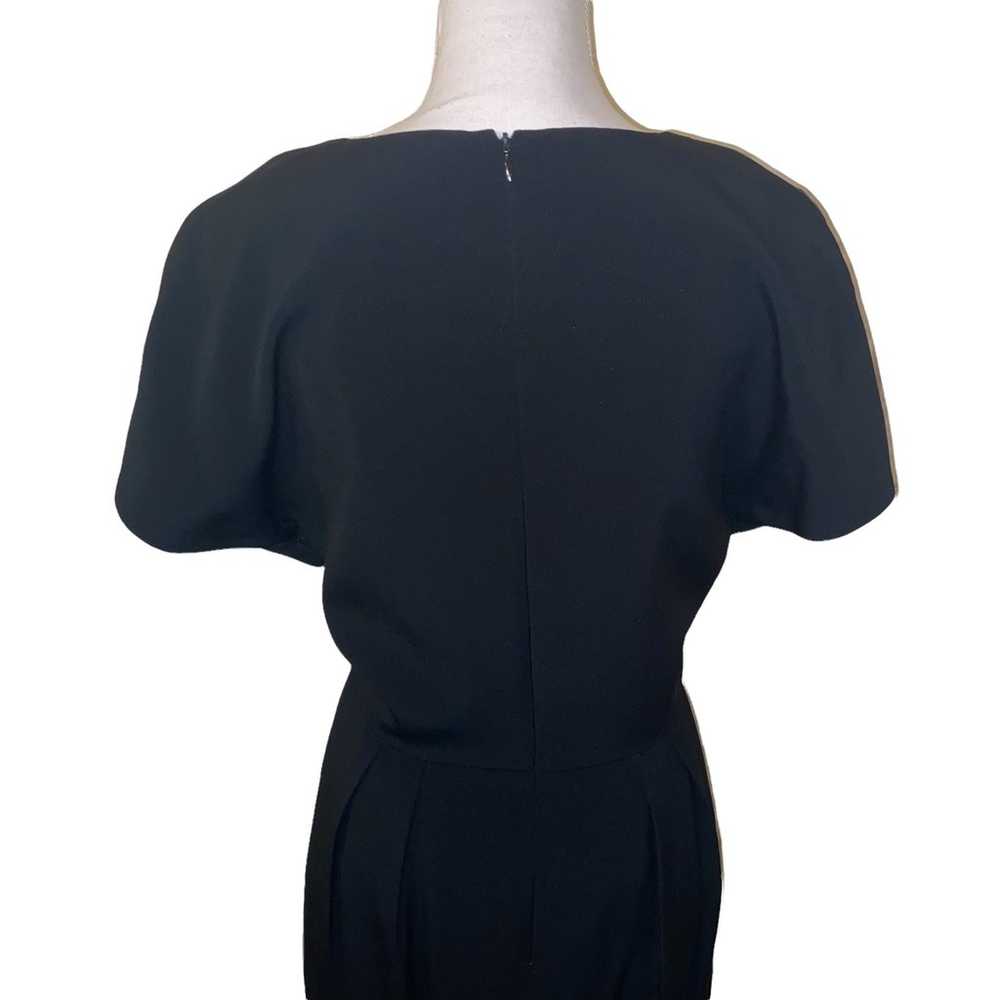 Vintage 80s Bergdorf Goodman Dress Blousy Pleated… - image 6