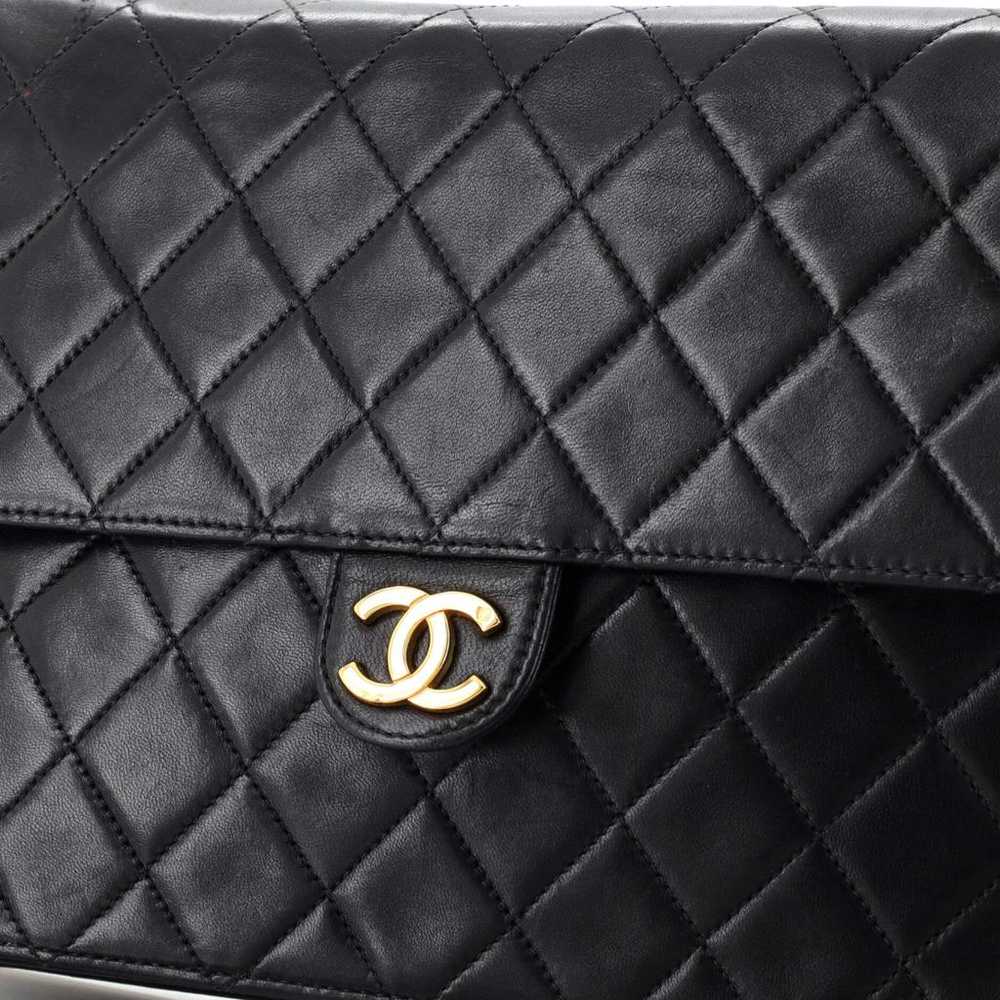 Chanel Leather clutch bag - image 9