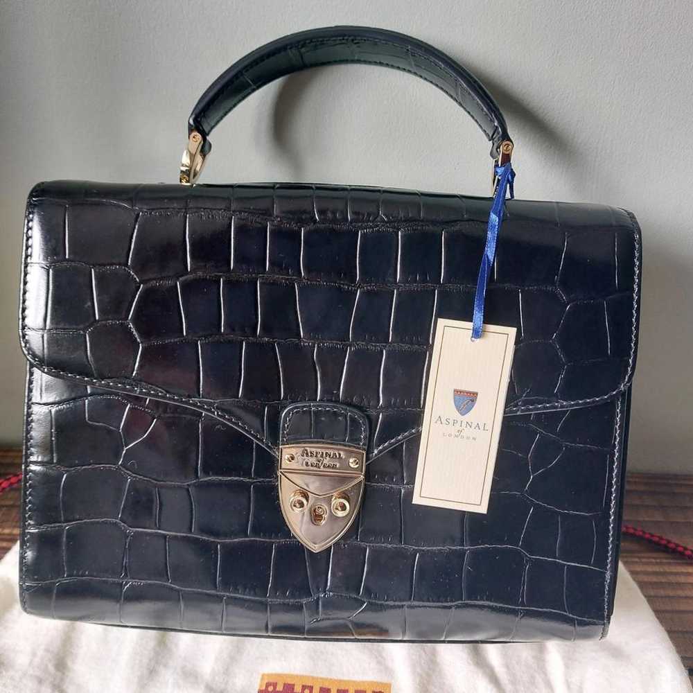 Aspinal Of London Midi Mayfair leather handbag - image 2