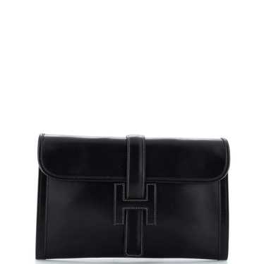 Hermès Leather clutch bag