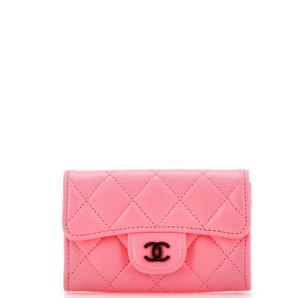 Chanel Leather card wallet - image 1