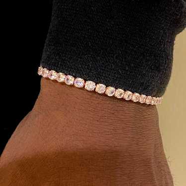 Givenchy RARE GIVENCHY ROSE GOLD TENNIS BRACELET