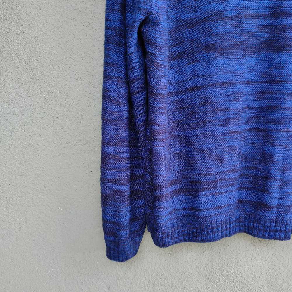 Aran Isles Knitwear × Cardigan × Coloured Cable K… - image 9