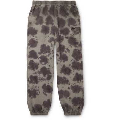 Stussy Stussy Tie Dye Grey Sweatpants - image 1