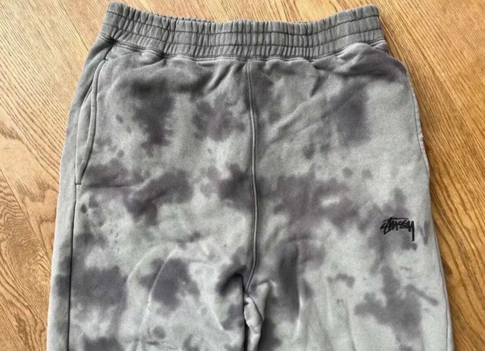 Stussy Stussy Tie Dye Grey Sweatpants - image 5