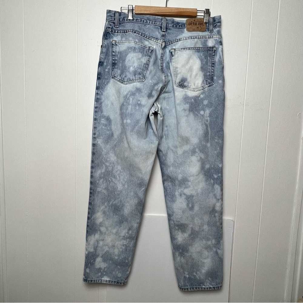Gap Gap Distressed Marble Bleached Upcycled High … - image 10