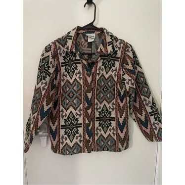 Vintage tribal print jacket