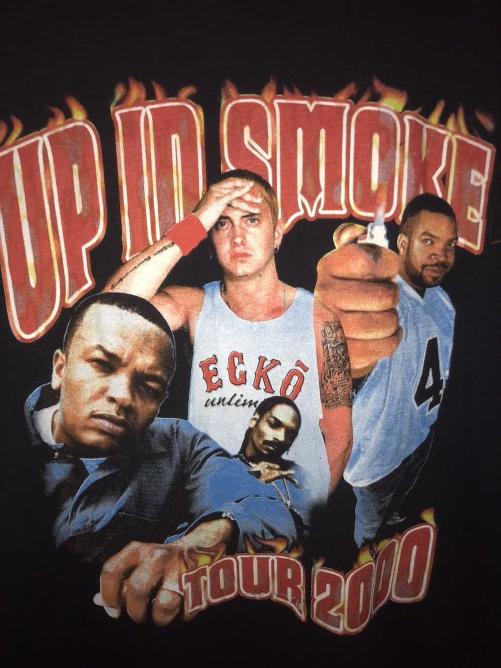 Rap Tees × Vintage Vintage Up In Smoke Tour Dre E… - image 2