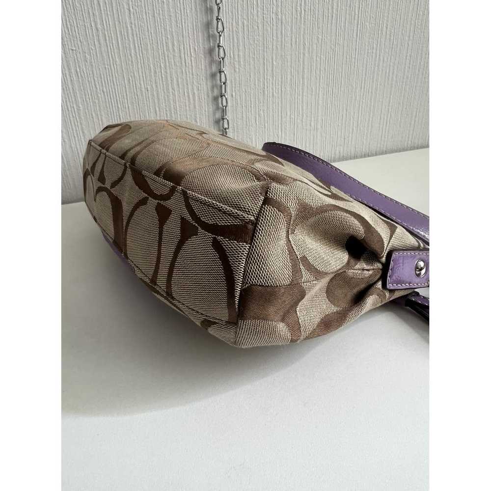 Coach Signature Sufflette cloth handbag - image 6