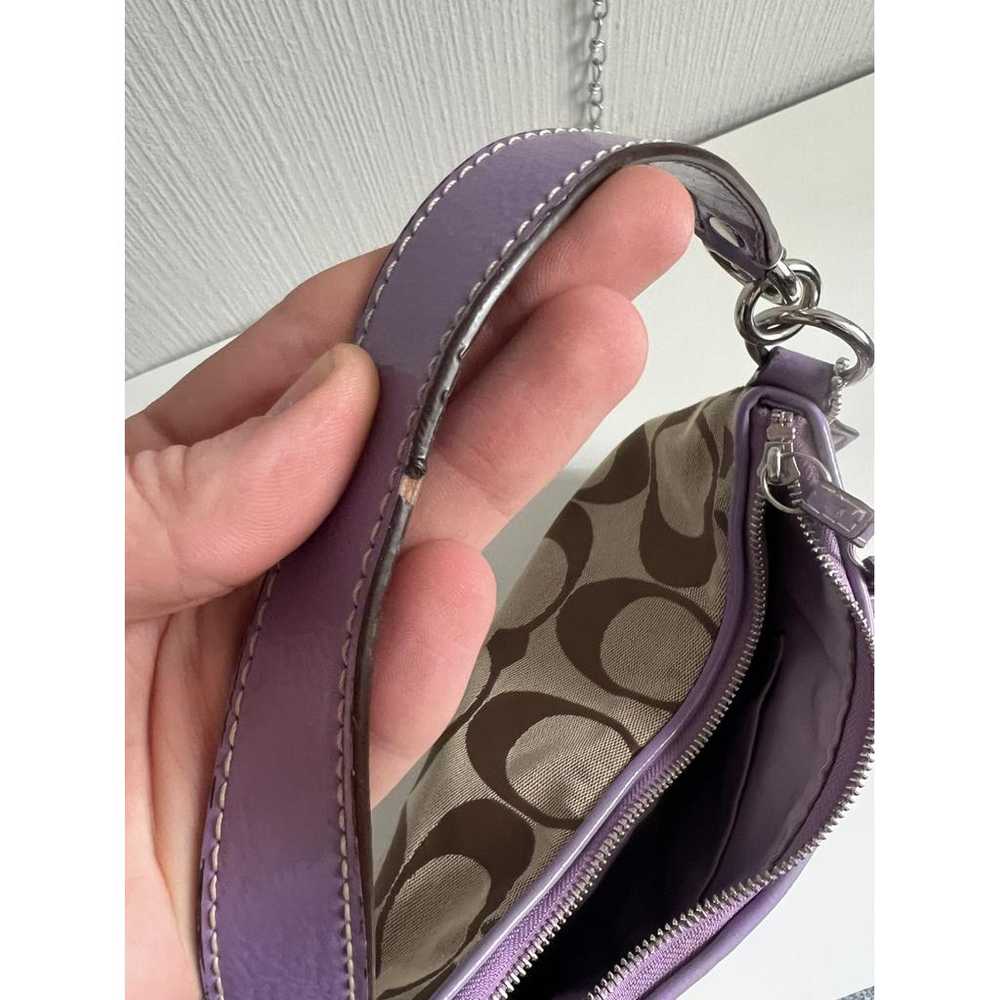Coach Signature Sufflette cloth handbag - image 9