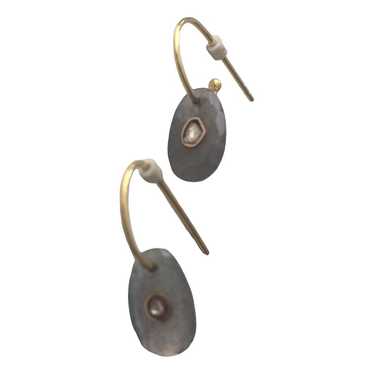 Pascale Monvoisin Orso yellow gold earrings - image 1