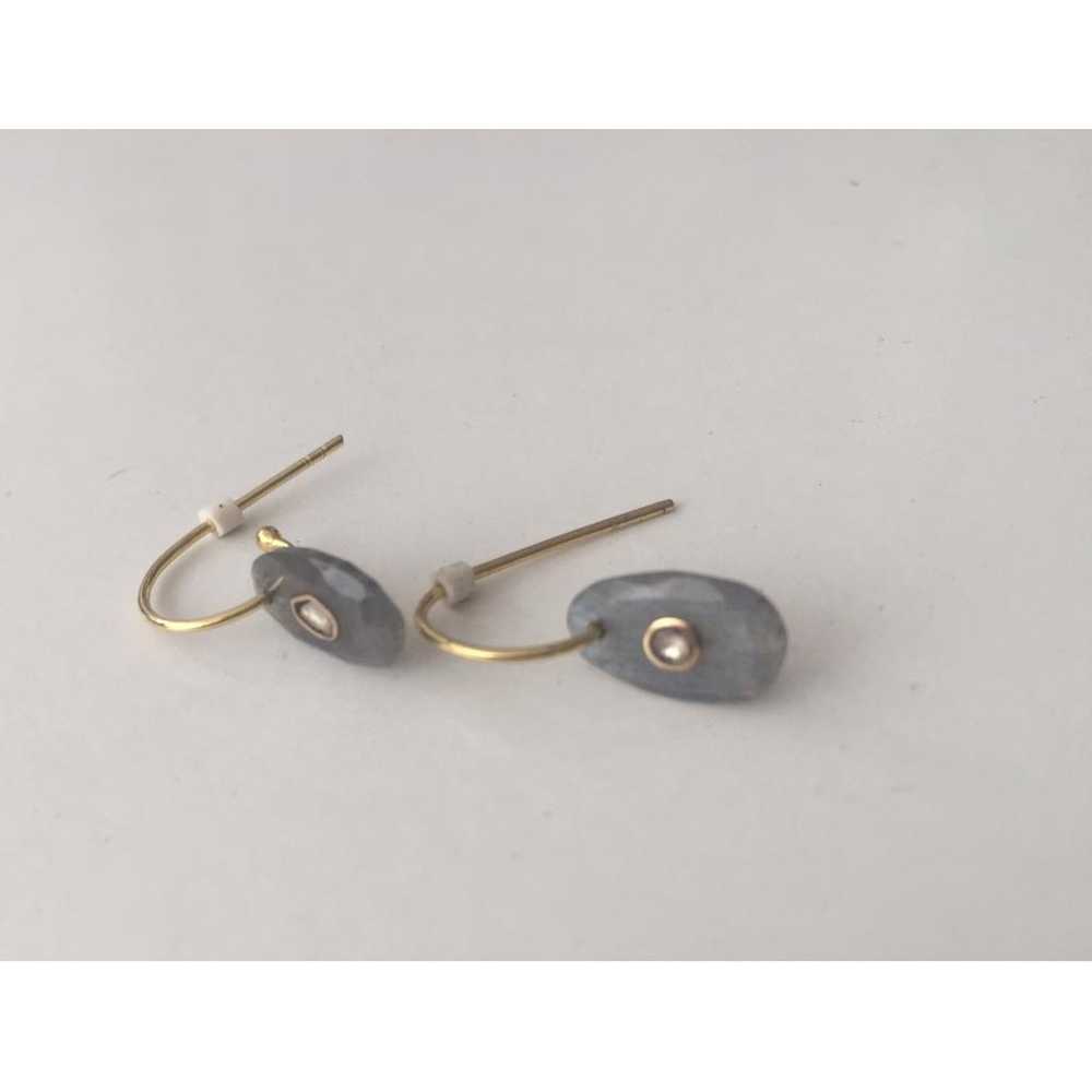 Pascale Monvoisin Orso yellow gold earrings - image 4