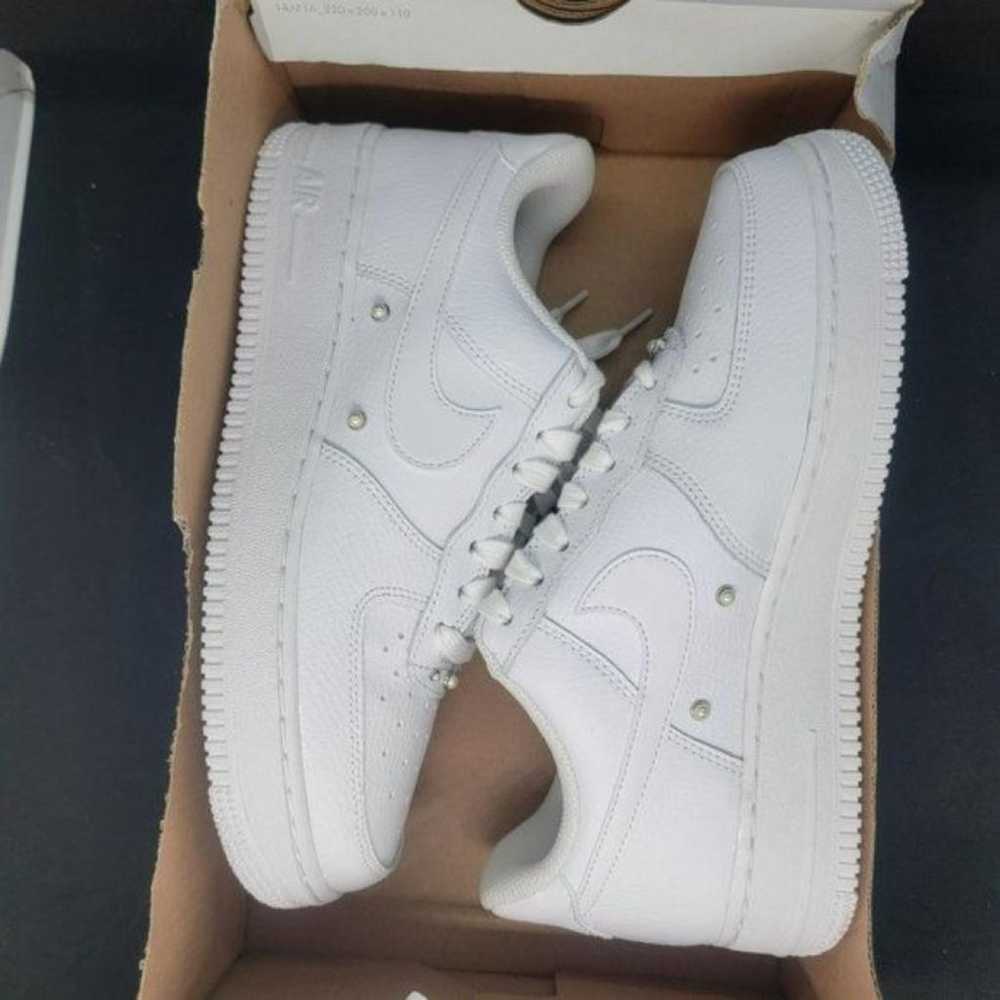 Nike Air Force 1 leather trainers - image 10