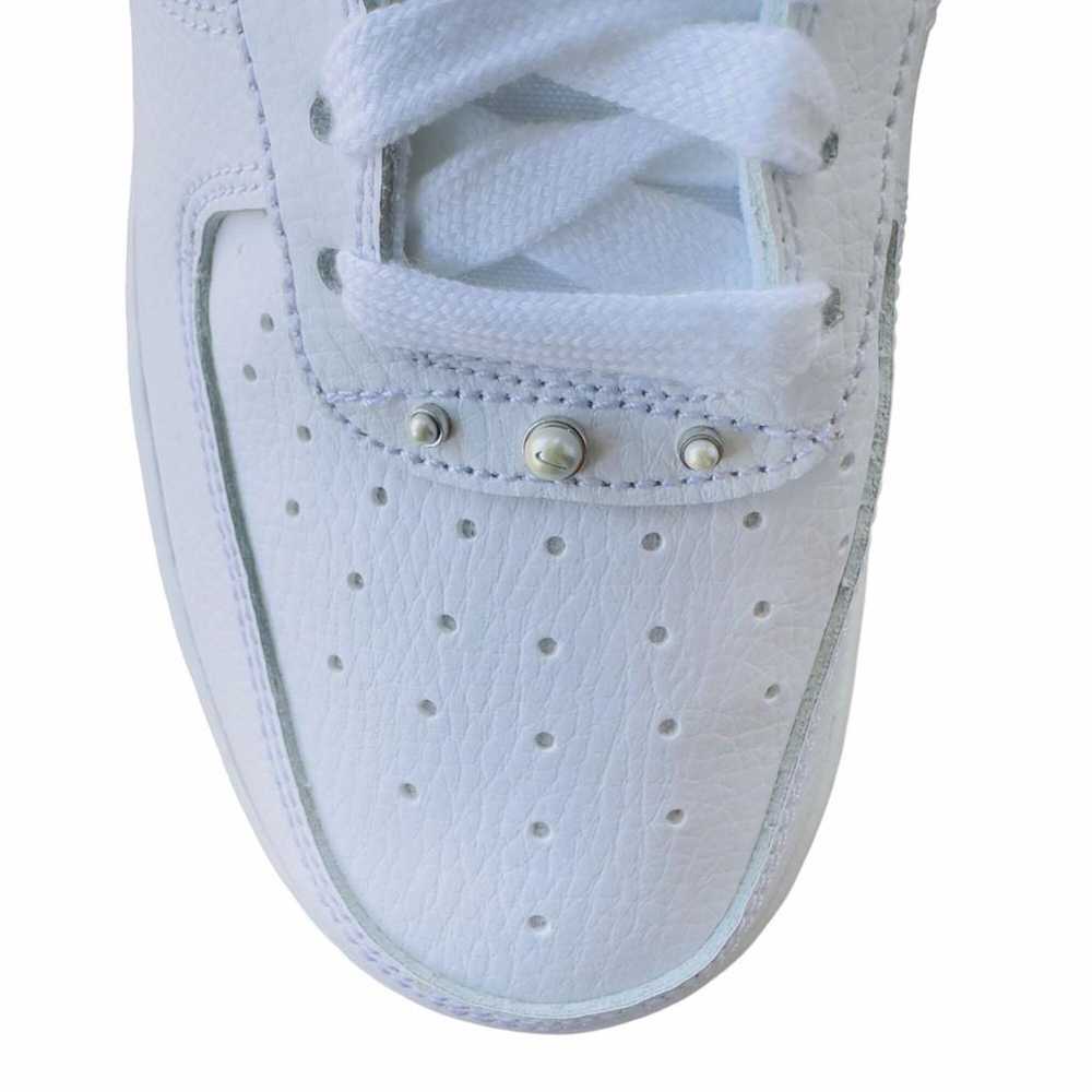 Nike Air Force 1 leather trainers - image 11
