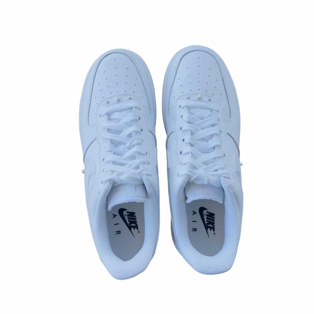 Nike Air Force 1 leather trainers - image 6