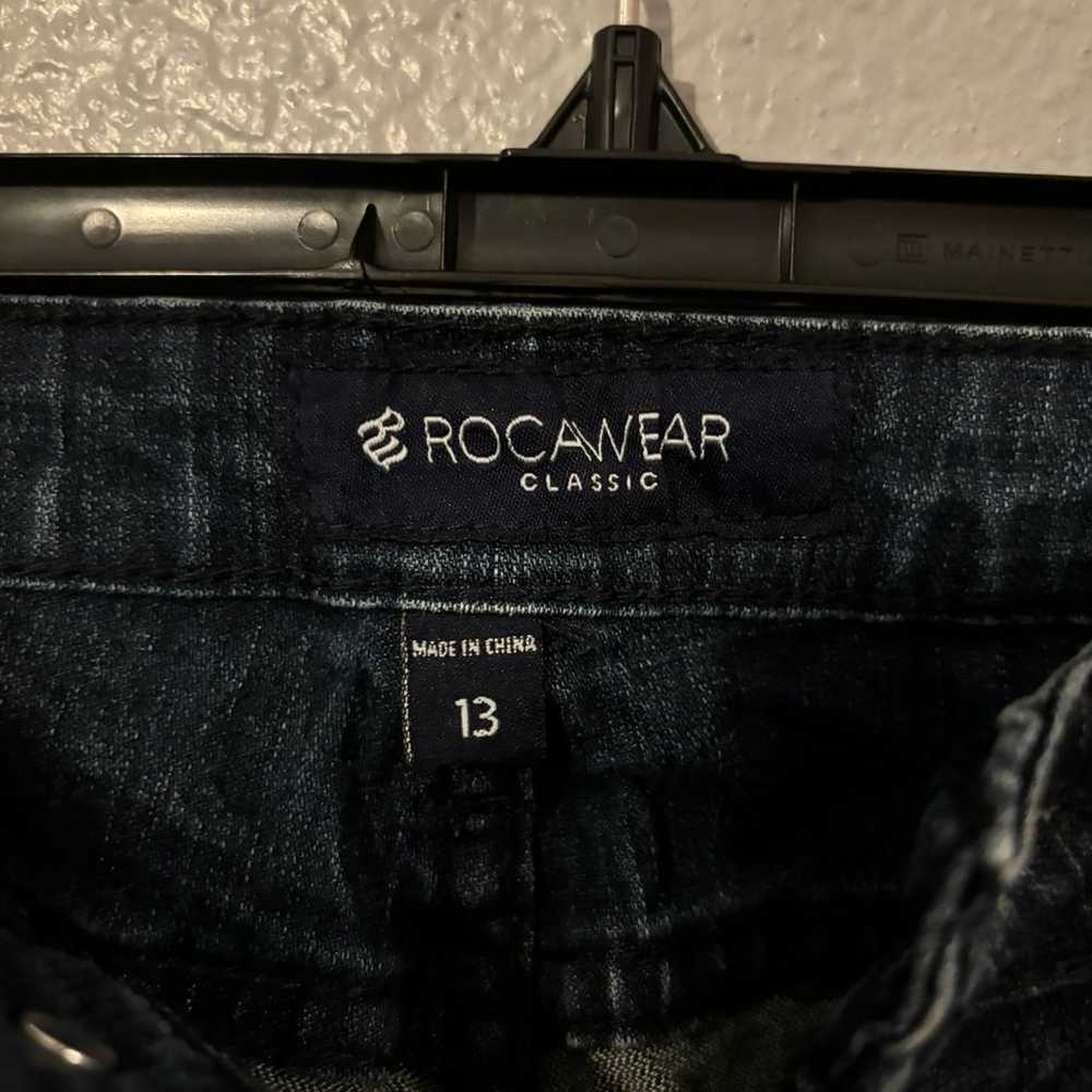 Rockawear cheetah print jeans - image 3