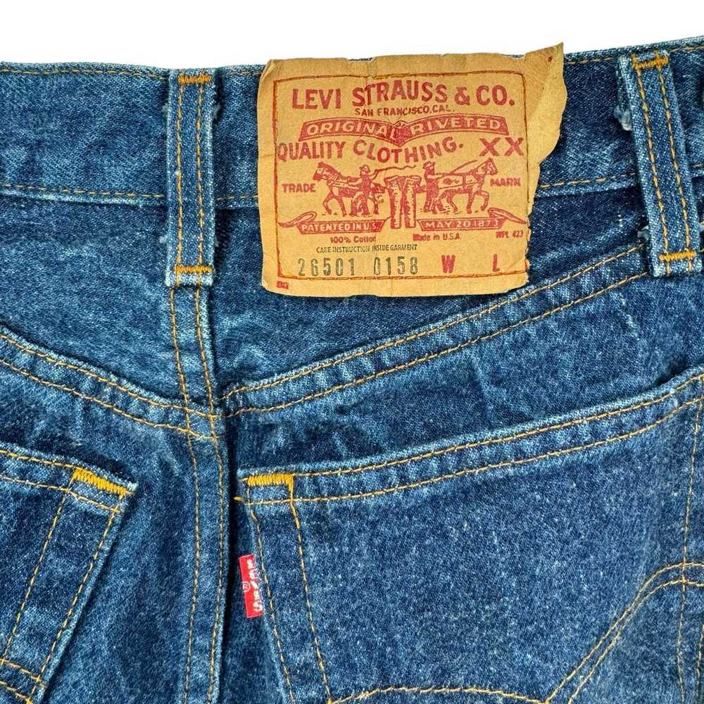 Vintage Levis 501 Made in USA Button Fly Jeans 11… - image 8