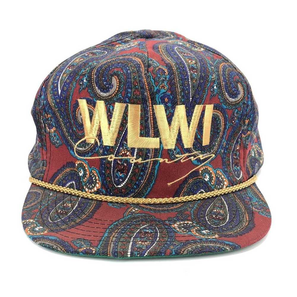 90s Paisley WLWI Country hat 1990s vintage - image 1
