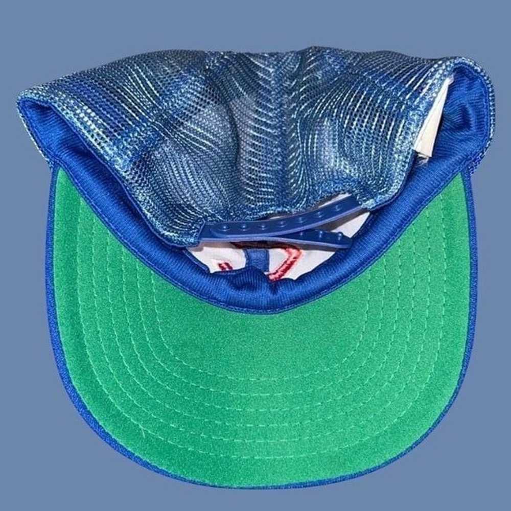 Vintage MLB Chicago Cubs Snapback Trucker Hat - image 3