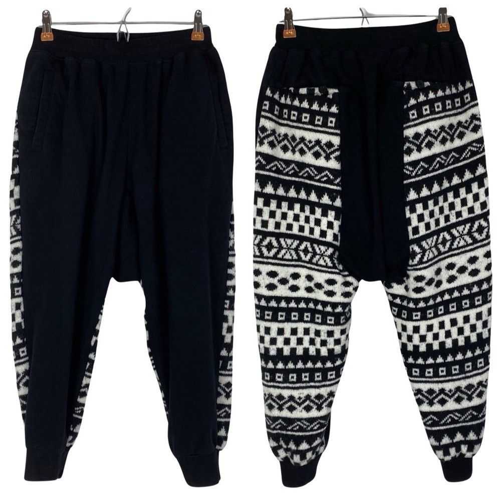 Ktz KTZ Harem Pants Mens Small Drop Crotch Track … - image 1