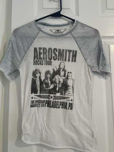 Vintage AEROSMITH ROCK TOUR graphic tee