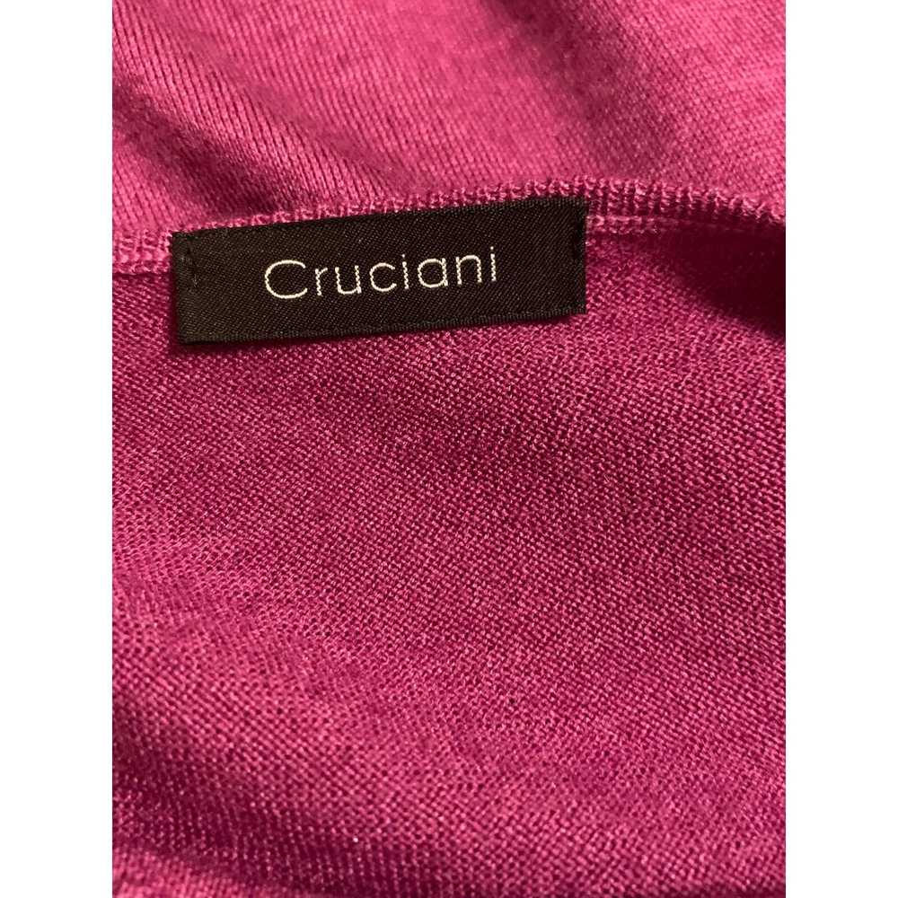 Cruciani Cruciani Fuchsia short sleeves sweater t… - image 3