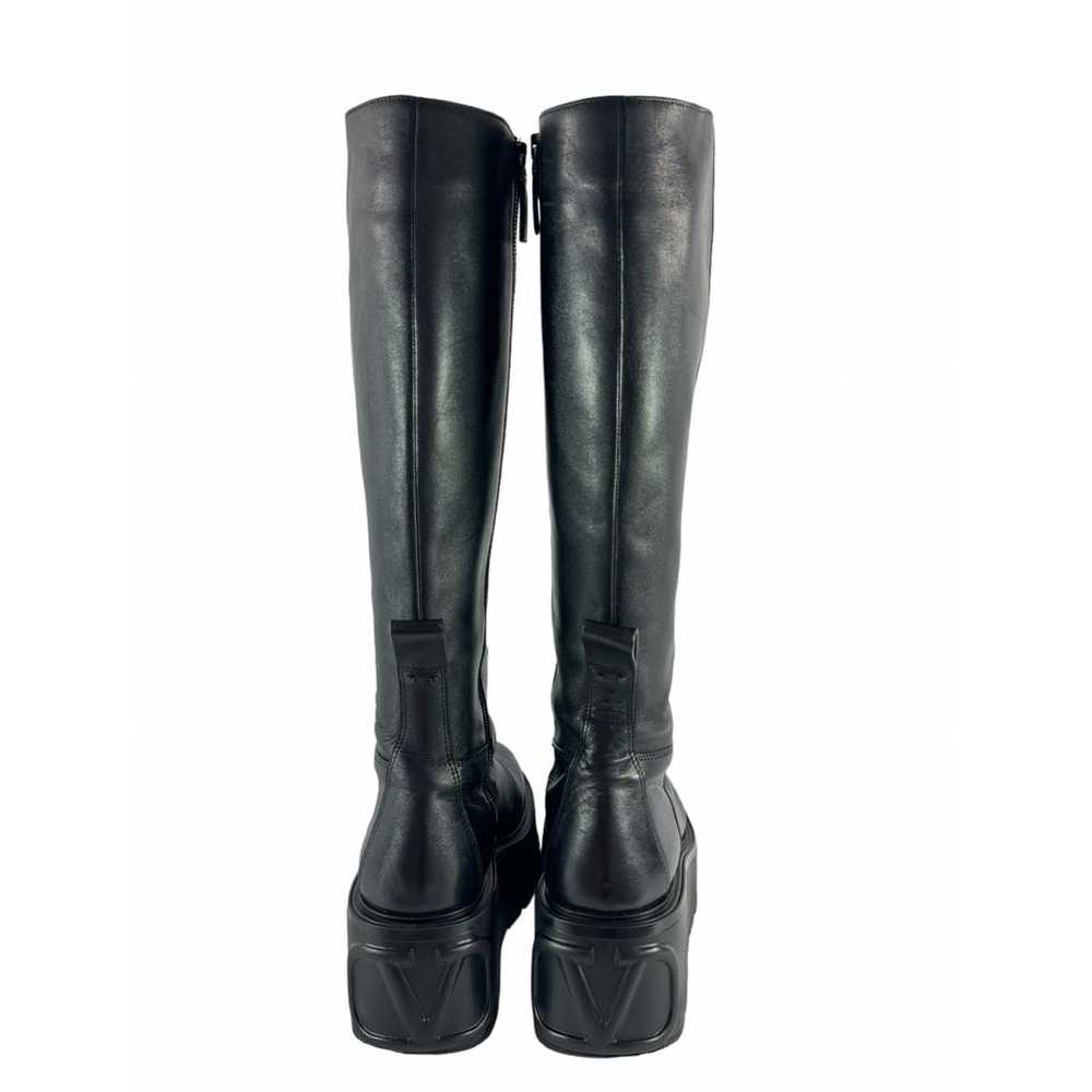 Valentino Garavani Leather boots - image 9