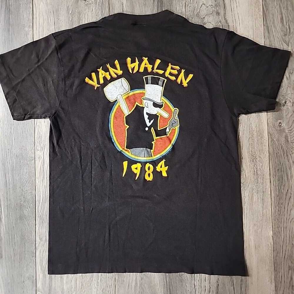 Vintage 80’s Van Halen Tour of the World 1984 Con… - image 4