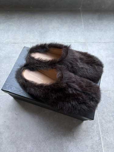 Dries Van Noten Dries Van Noten platform fur mule - image 1