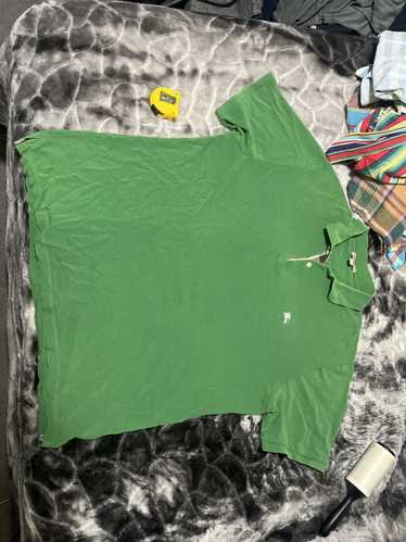 Burberry Lime green Burberry polo