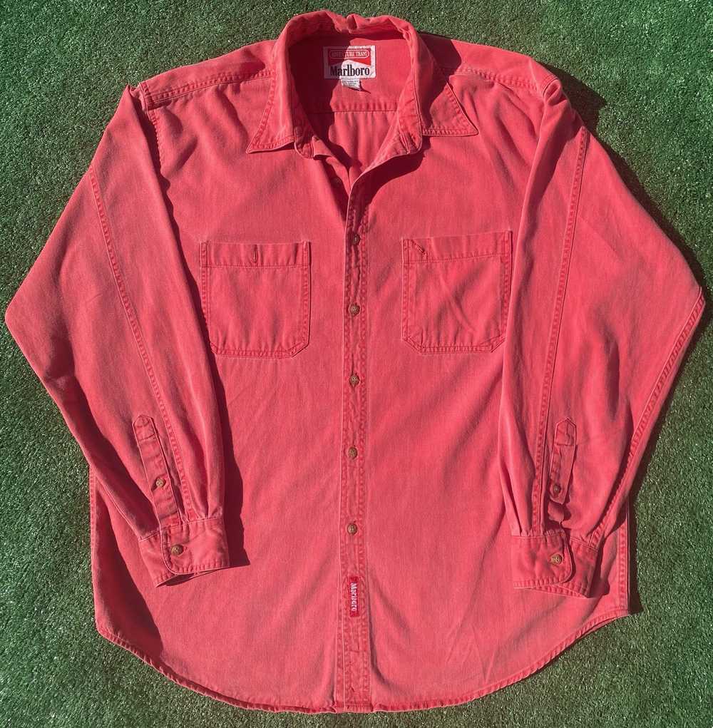 Marlboro 90’s Marlboro Adventure Team Button Up S… - image 1