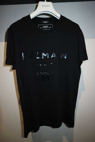 Balmain 3D logo print t-shirt