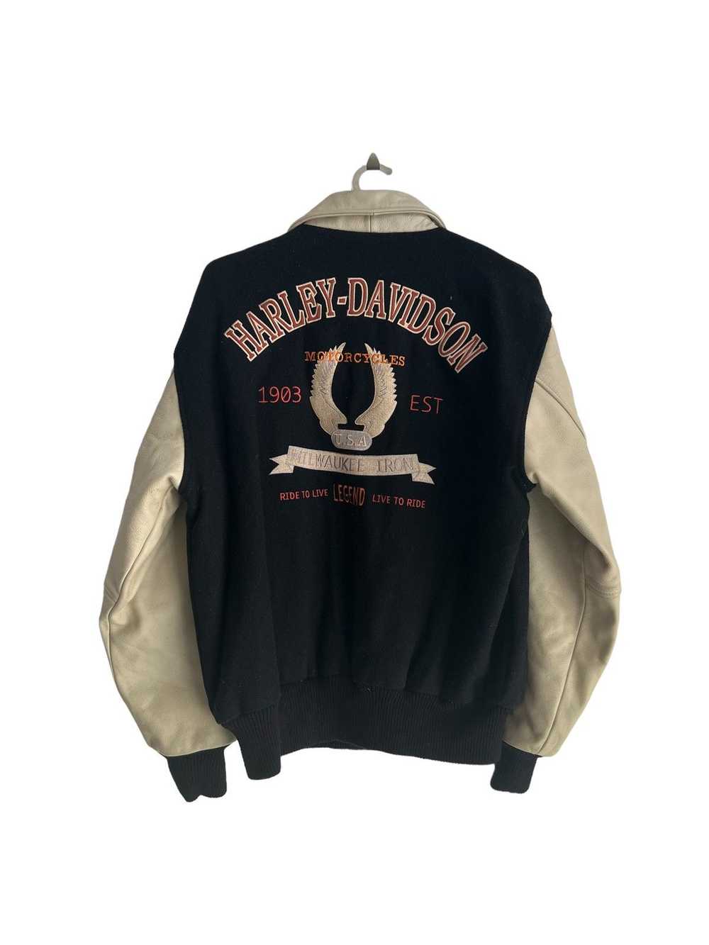 Avirex Varsity Jacket × Harley Davidson × Varsity… - image 4