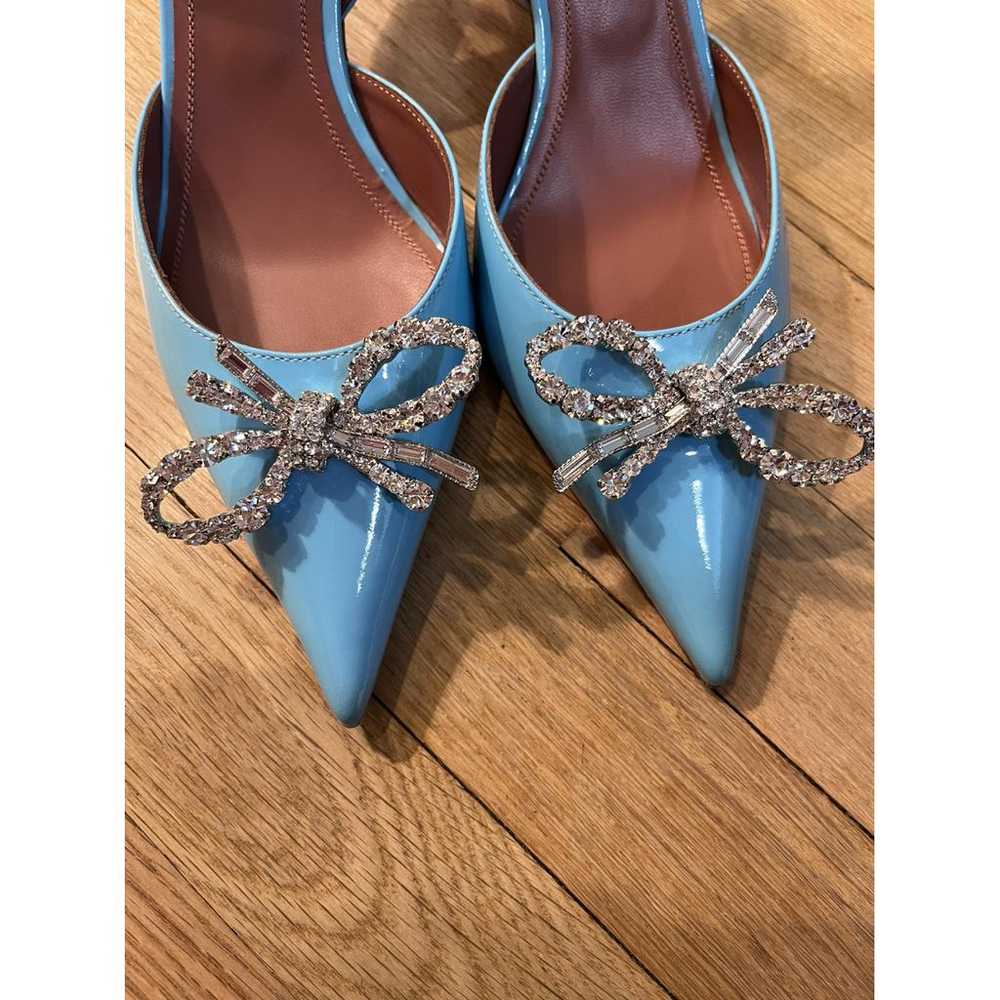 Amina Muaddi Patent leather heels - image 6