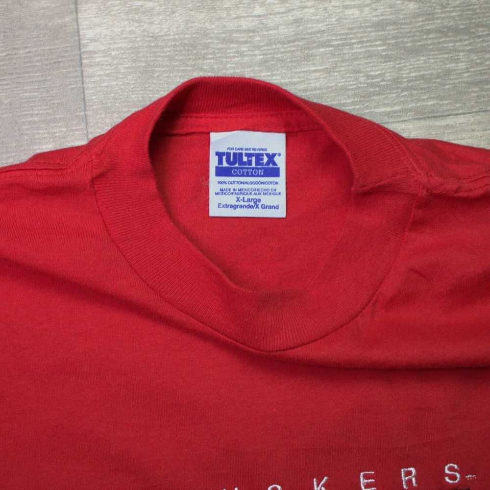 Vintage Tultex Nebraska Huskers T-Shirt 98 Fed Ex… - image 3
