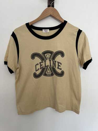 Celine Triomphe logo shirt