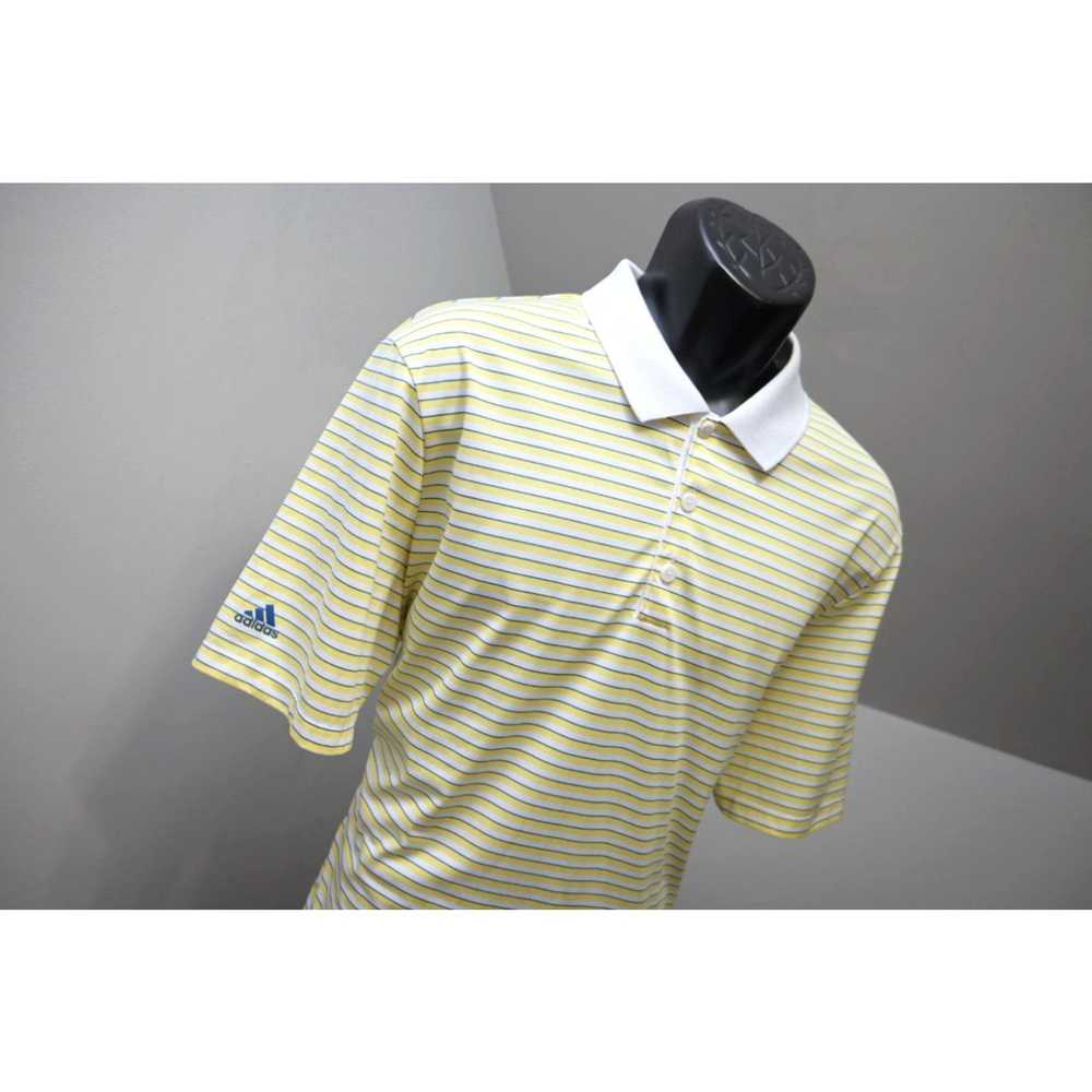 Adidas Adidas Golf Polo ClimaLite Striped Short S… - image 1