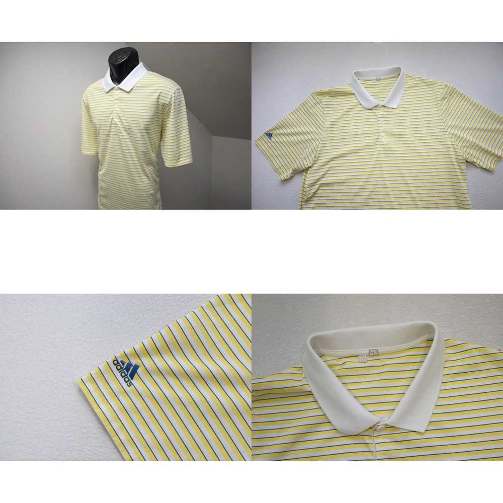 Adidas Adidas Golf Polo ClimaLite Striped Short S… - image 4